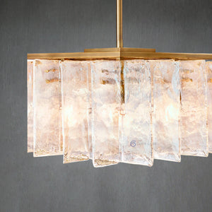 Lattica Modern Glass Chandelier - Oasislives