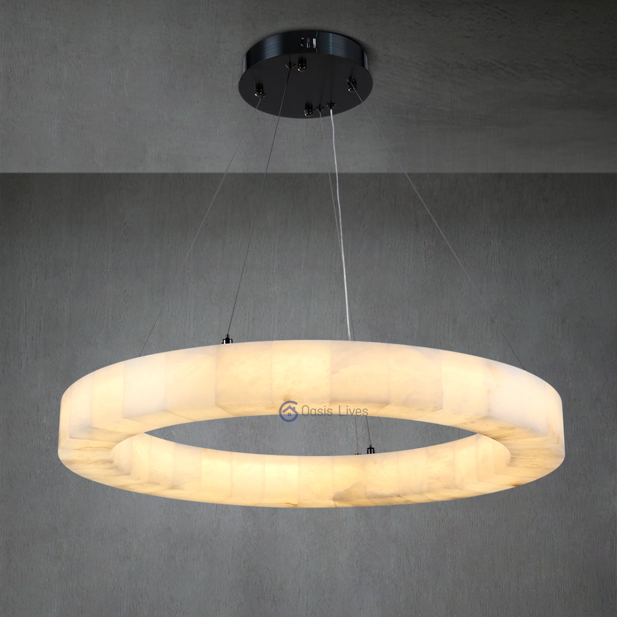 Rivege Calcite Luxury Chandelier/Flushmount/Sconce For Living room, Dining room - Oasislives