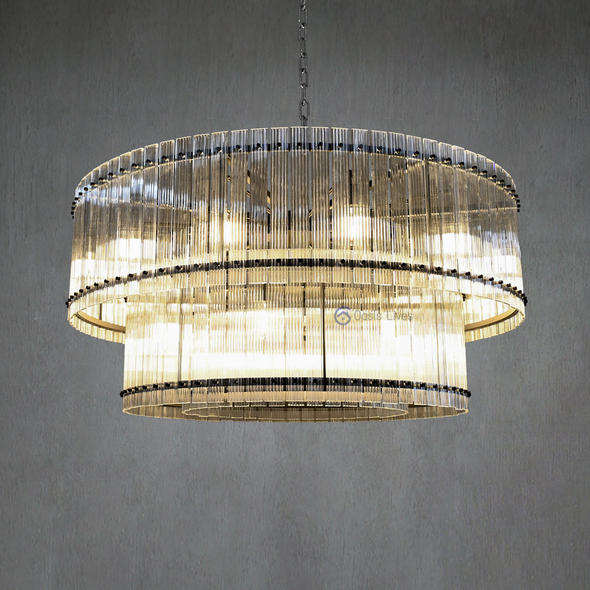 San Marcus Glass Luxury Chandelier and Sconce - Oasislives