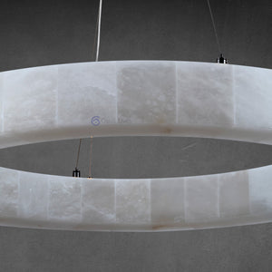Rivage two-tier Round Chandelier 60" - Oasislives