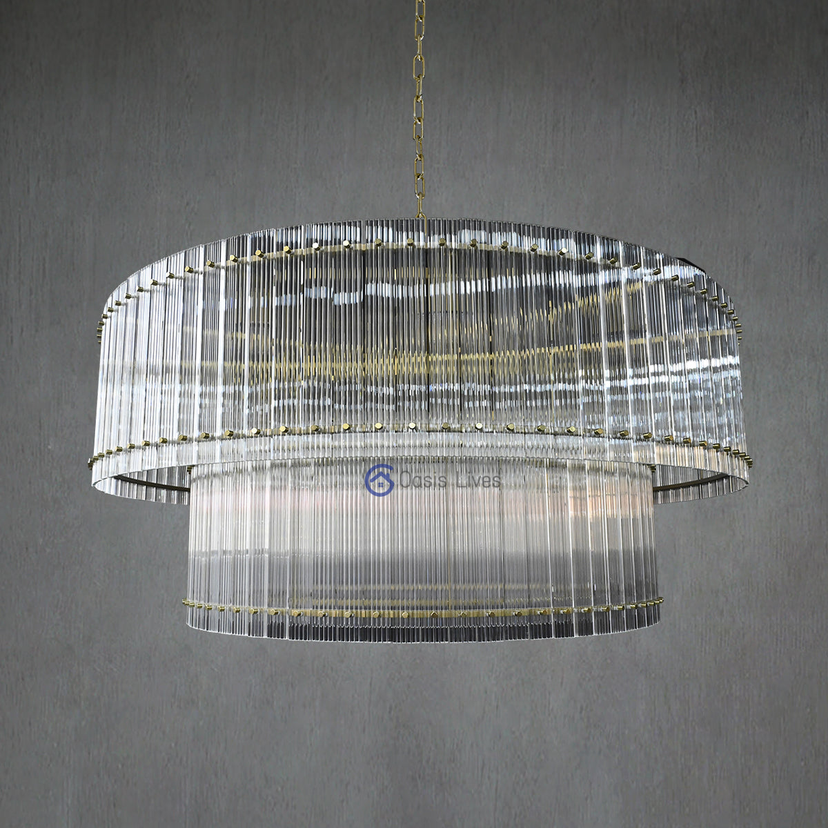 San Marcus Glass Luxury Chandelier and Sconce - Oasislives