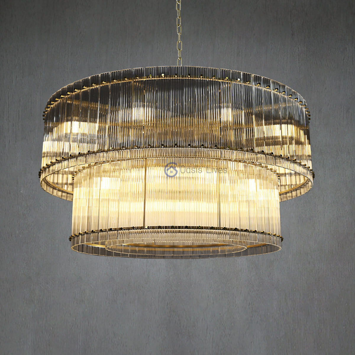 San Marcus Glass Luxury Chandelier and Sconce - Oasislives