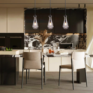 Raindrop Rod Chandelier 8" - Oasislives