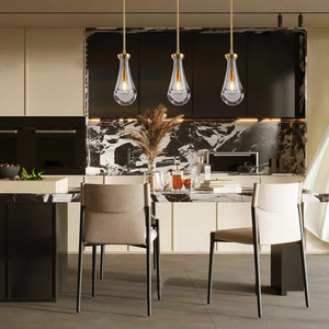 Raindrops Rectangular Chandelier 22"( rod) - Oasislives