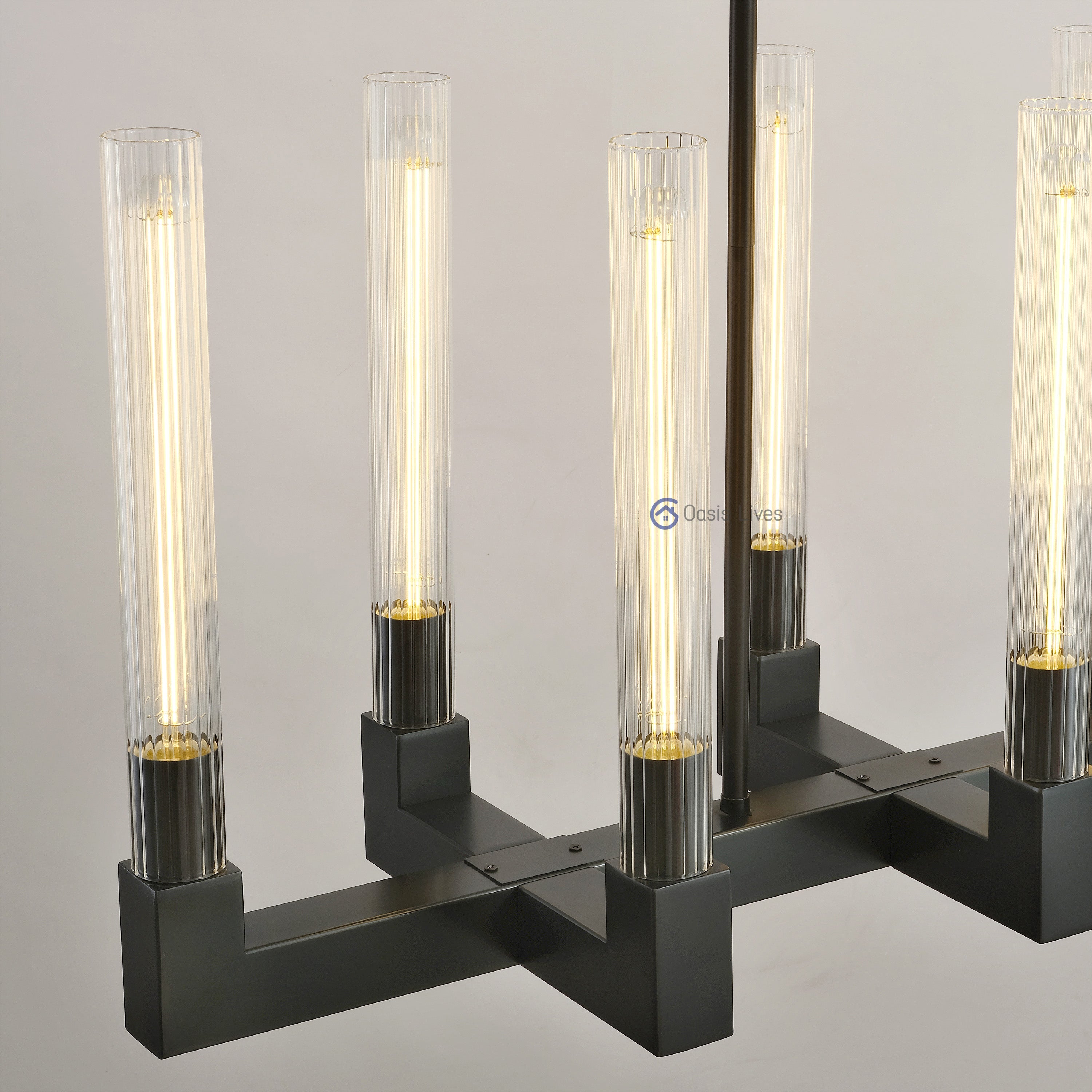 Cannel Glass Chandelier/Pendant/Sconce - Oasislives