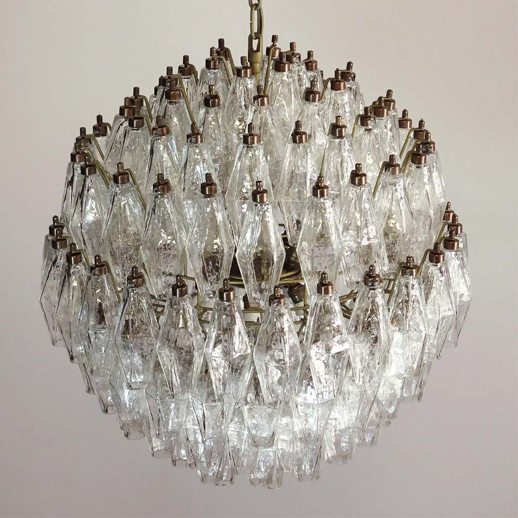 Damocle 140 Vintage Murano glass chandelier