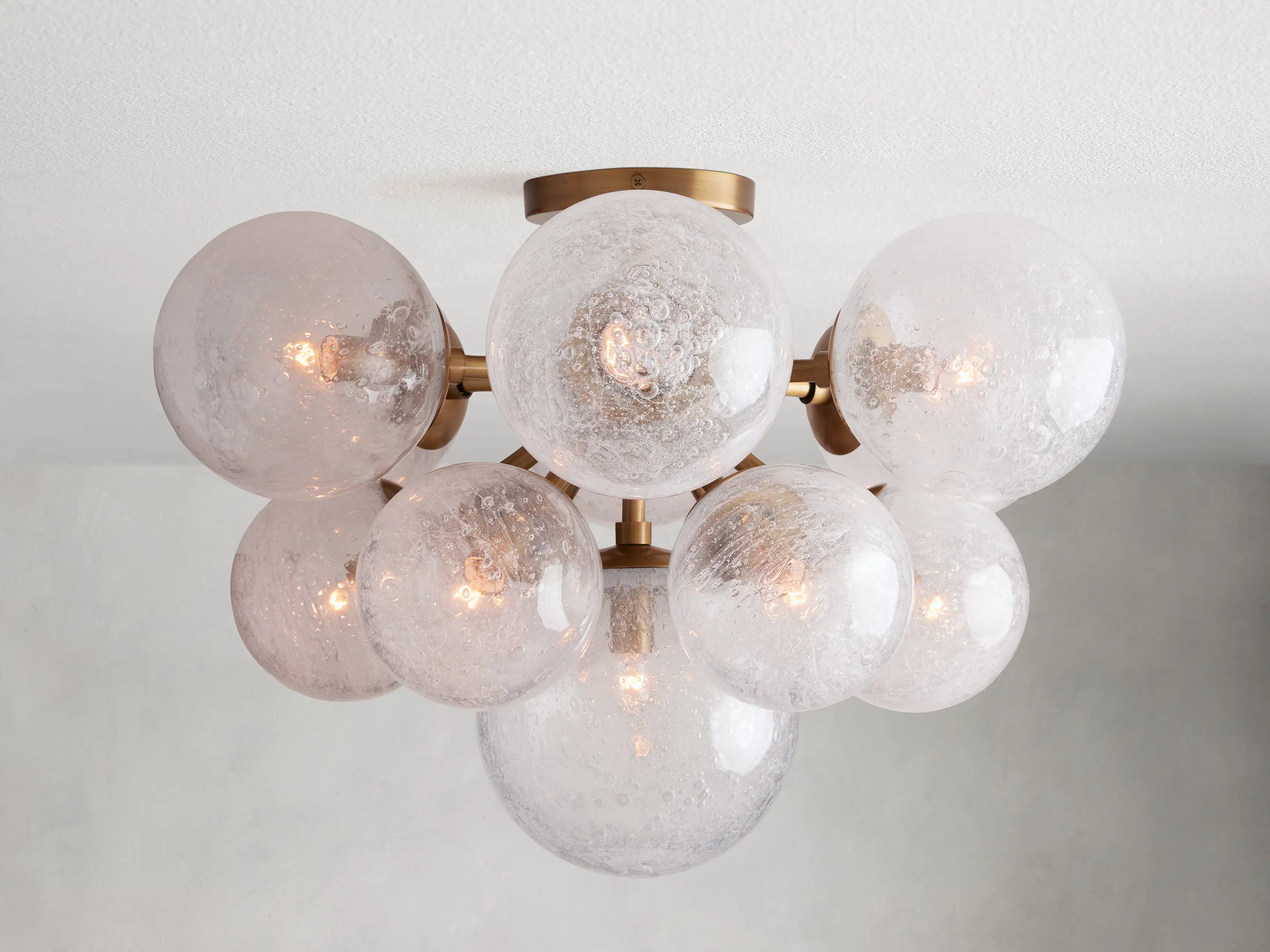 Maya Bubble Flush Mount