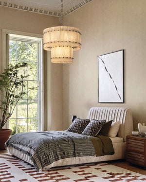 San Marcus Alabaster Luxury Chandelier and Sconce - Oasislives