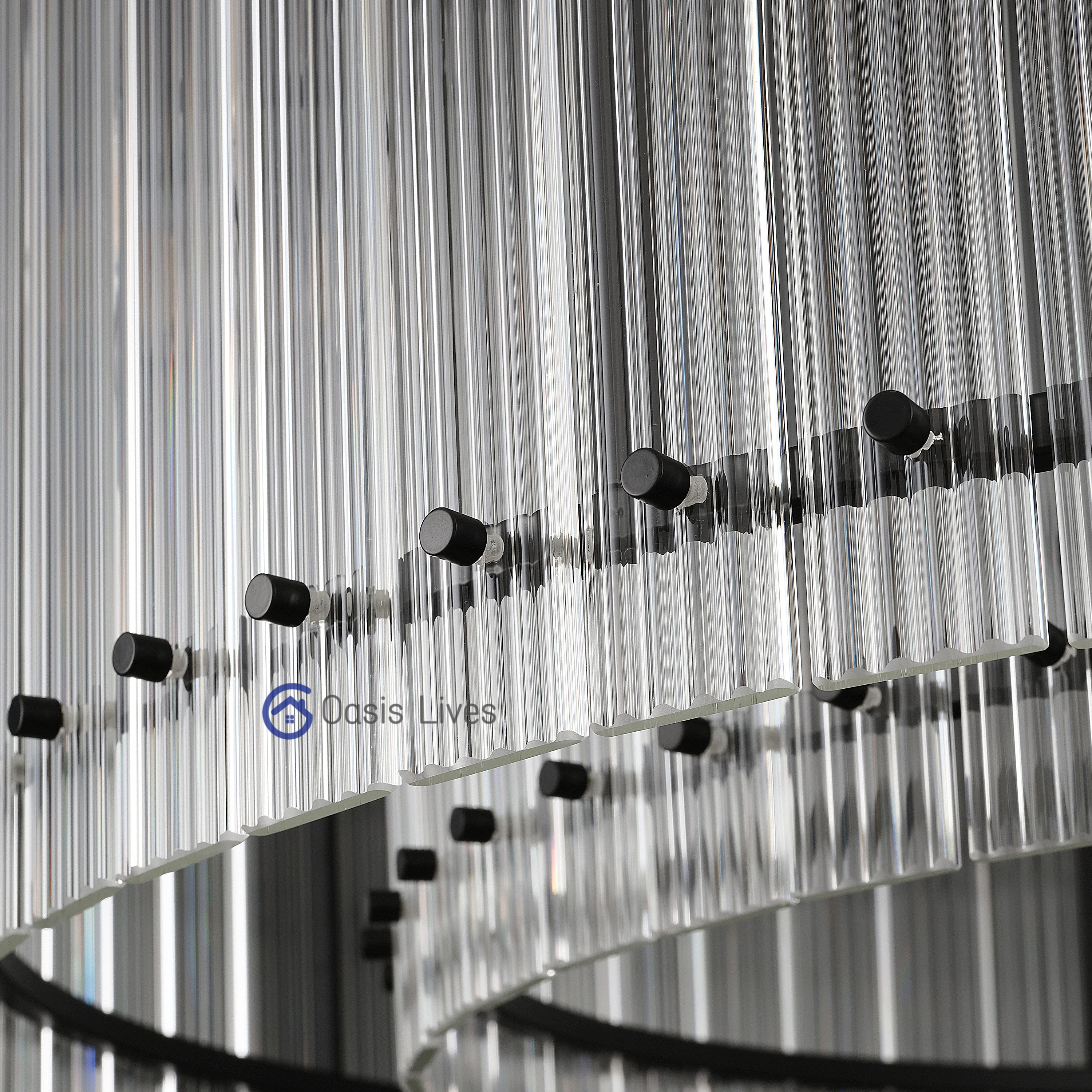 San Marcus Glass Luxury Chandelier and Sconce - Oasislives