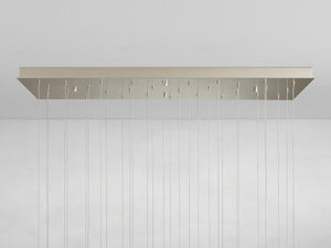 Giana Rectangular Chandelier - Oasislives