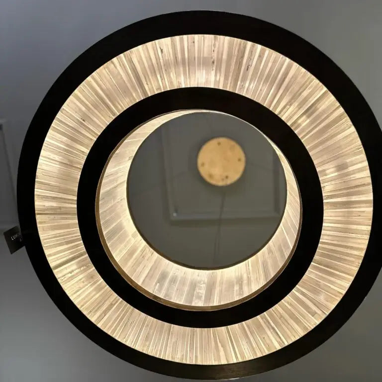 Dubai Cylindrical Natural Stone Chandelier