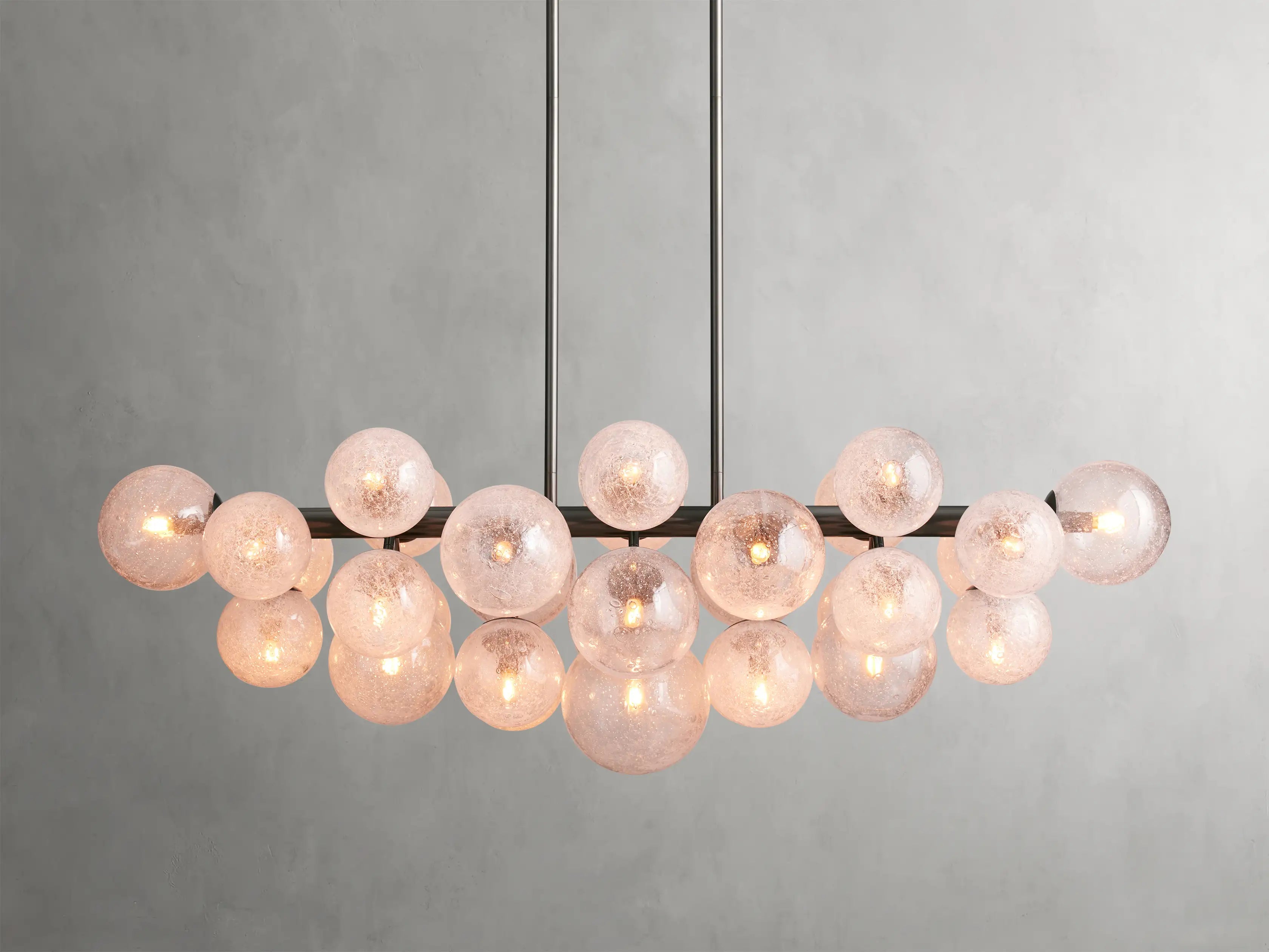 Maya Bubble Linear Chandelier