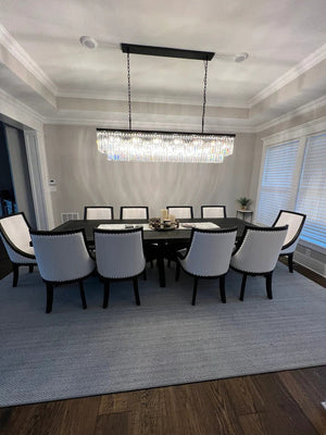 Odean Crystal Chandelier / Flushmount - Oasislives