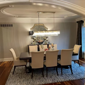 Odean Crystal Chandelier / Flushmount - Oasislives