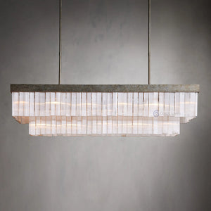 Carmen Rectangular Chandelier 49" 59" - Oasislives