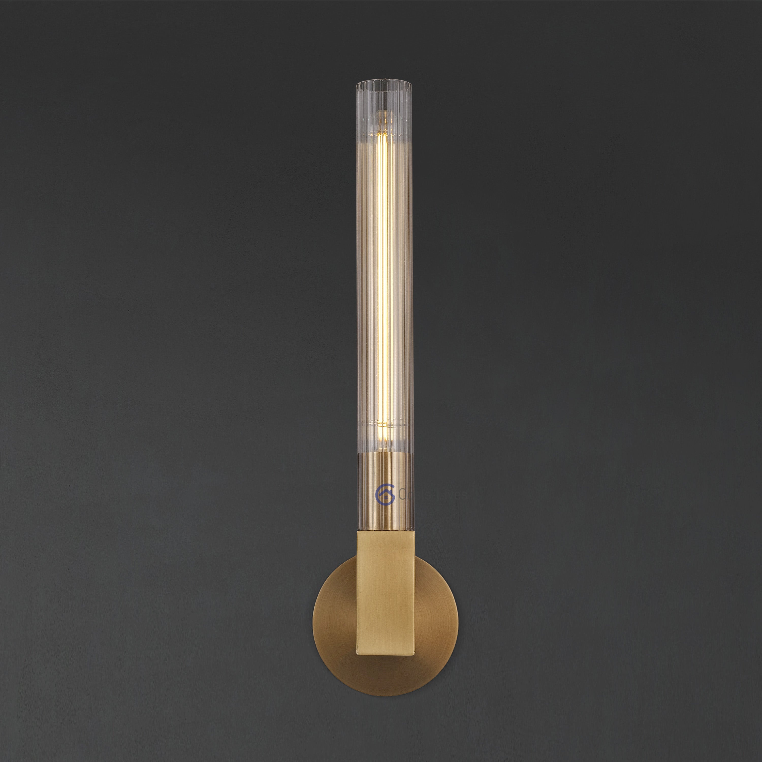 Cannel Glass Chandelier/Pendant/Sconce - Oasislives