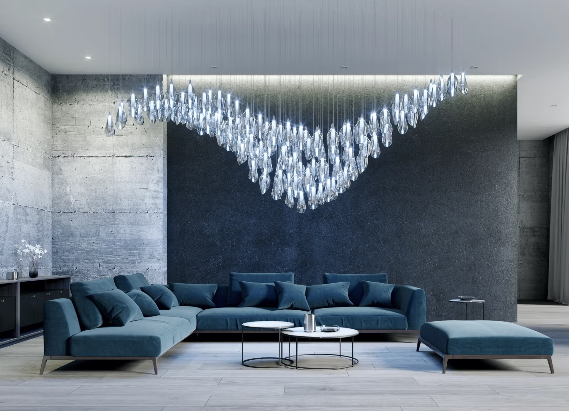 Aurora Customised Commercial Chandelier
