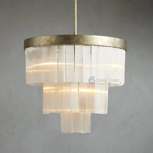 Carmen Round Chandelier - Oasislives