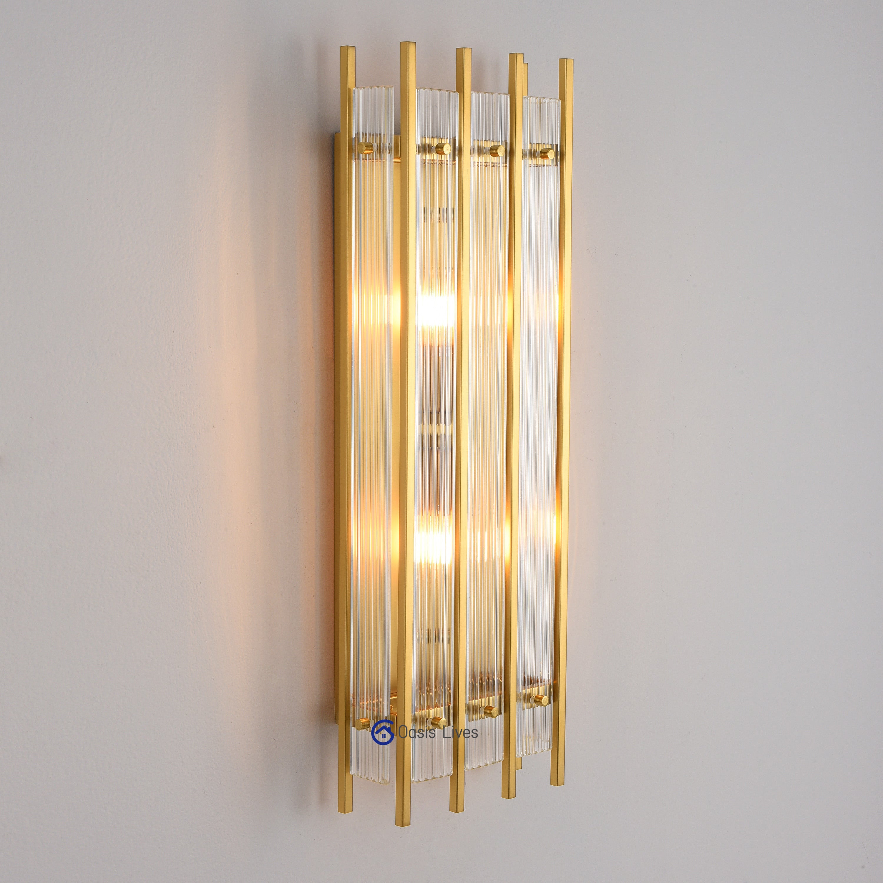 San Marcus Glass Luxury Chandelier and Sconce - Oasislives