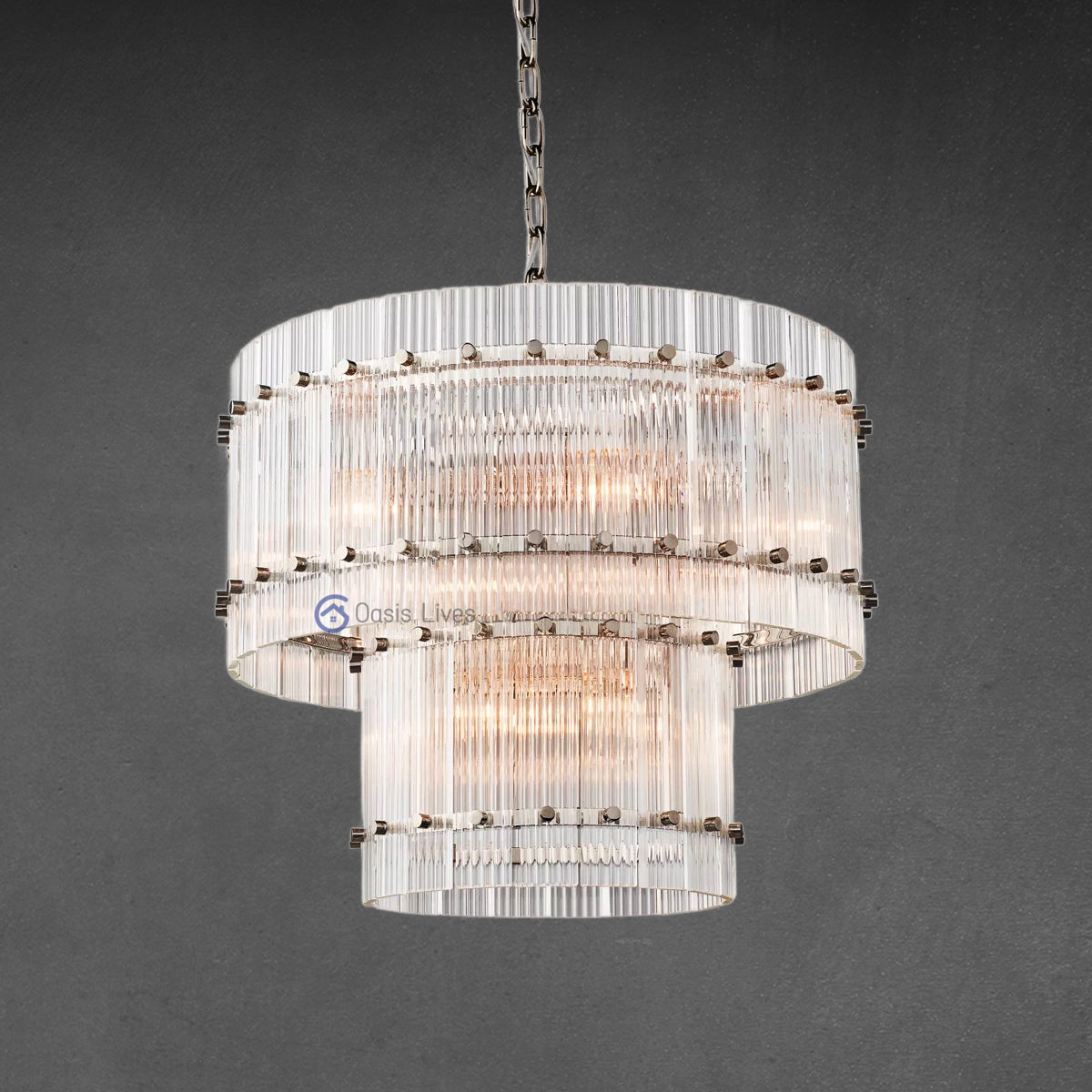 San Marcus Glass Luxury Chandelier and Sconce - Oasislives