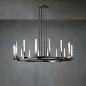 Cannel Glass Chandelier/Pendant/Sconce - Oasislives