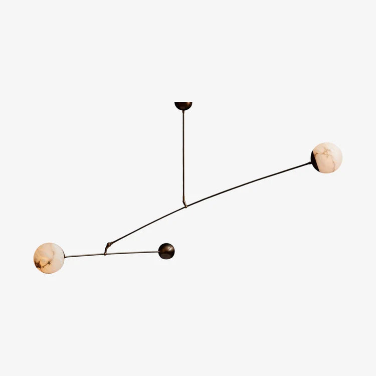 Alabaster Mobile Chandelier