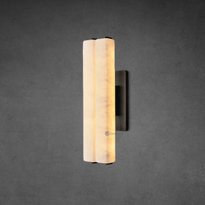 Audubon Alabaster Double Sconce - Oasislives