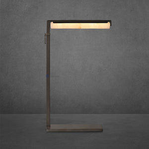 Audubon Alabaster Task Floor Lamp - Oasislives