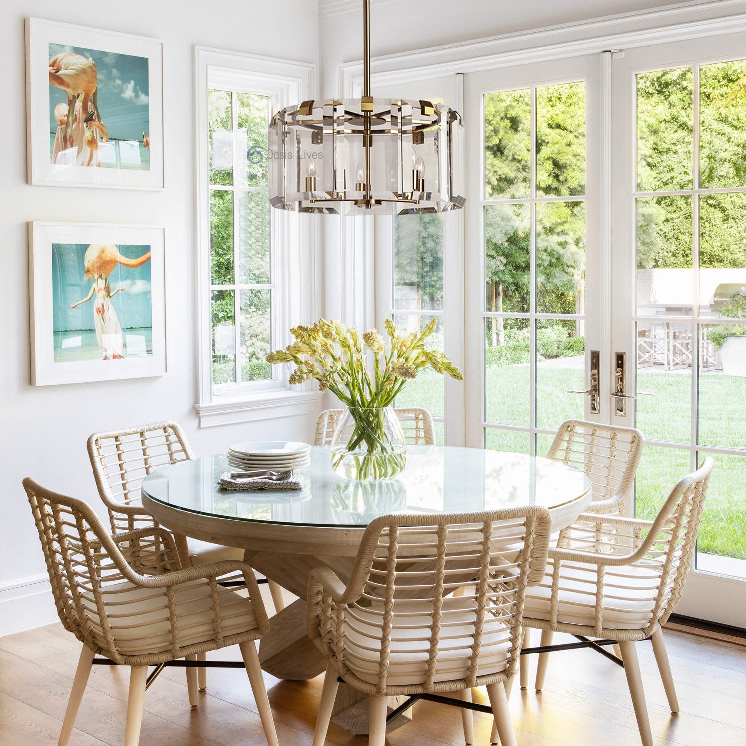 Modern Amaya Round Chandelier