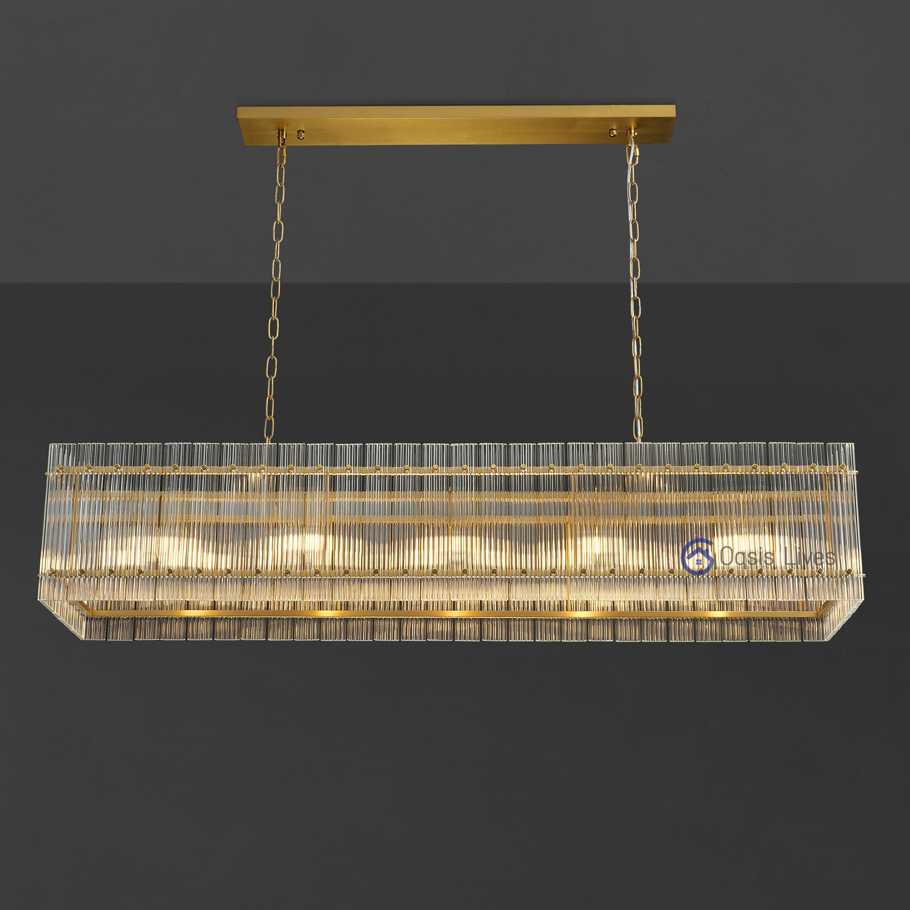 San Marcus Glass Luxury Chandelier and Sconce - Oasislives