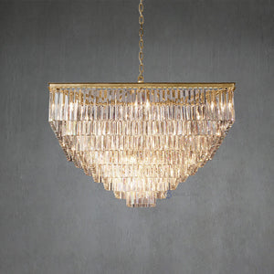 Odean Crystal Chandelier / Flushmount - Oasislives