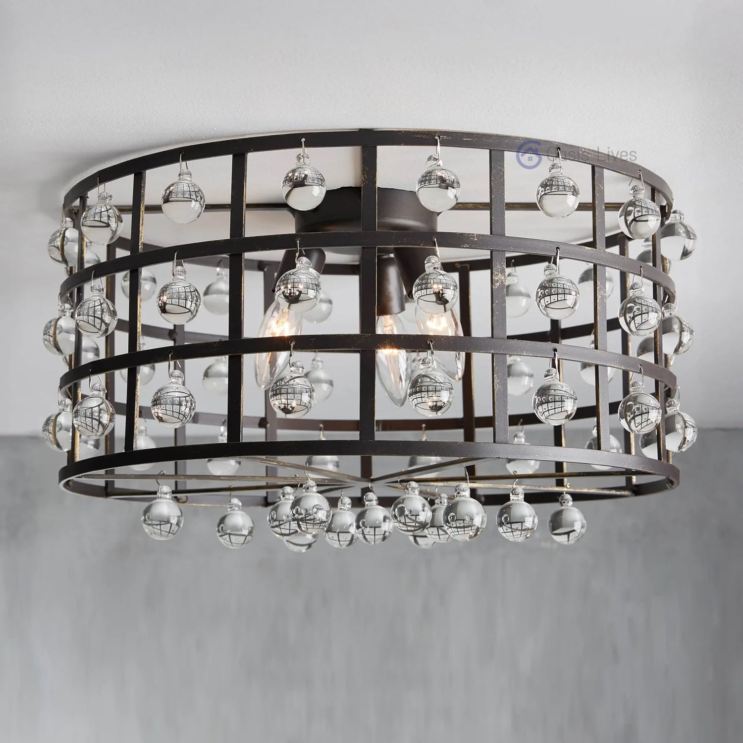 La Catigo Flushmount in Bronze