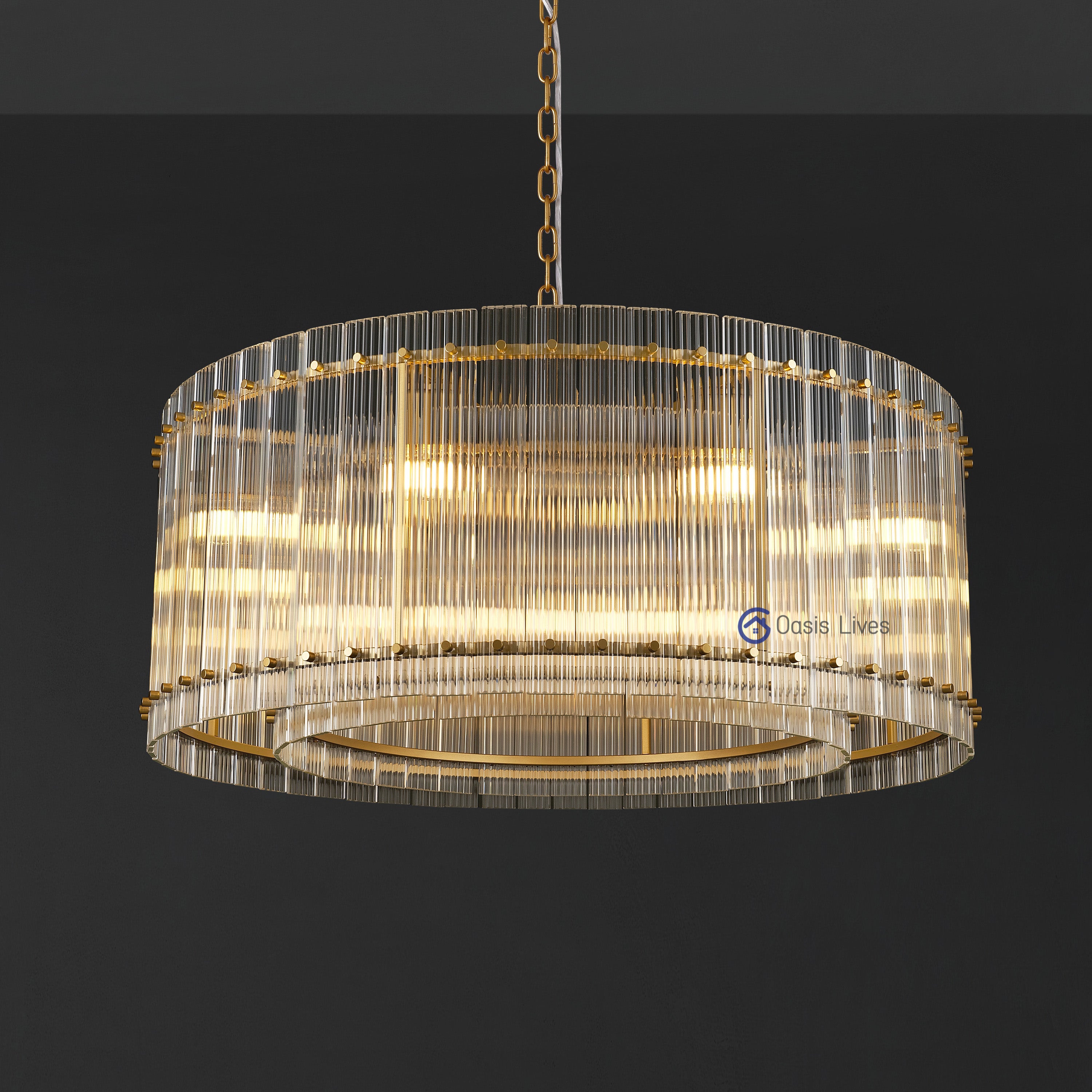 San Marcus Glass Luxury Chandelier and Sconce - Oasislives