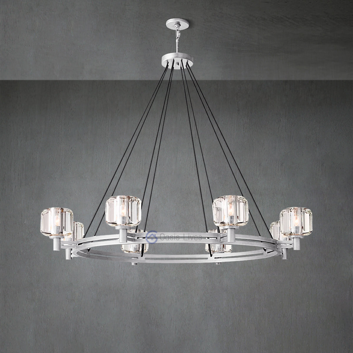 Demaret Round Chandelier 48"
