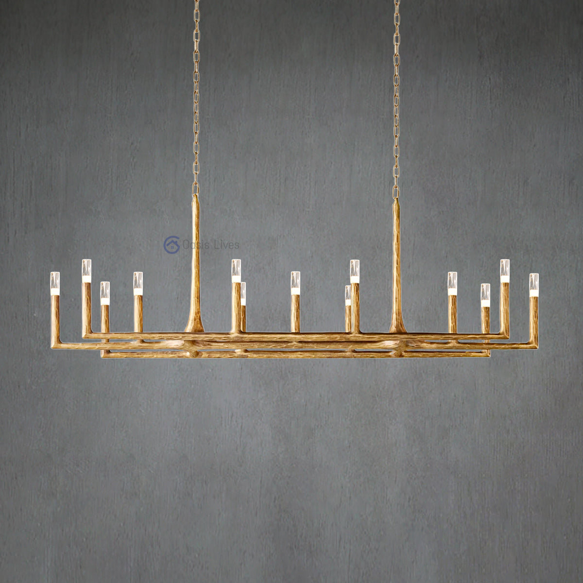Thaddeus Linear Chandelier 72"