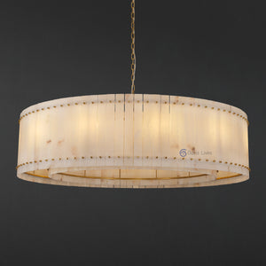 San Marcus Alabaster Luxury Chandelier and Sconce - Oasislives