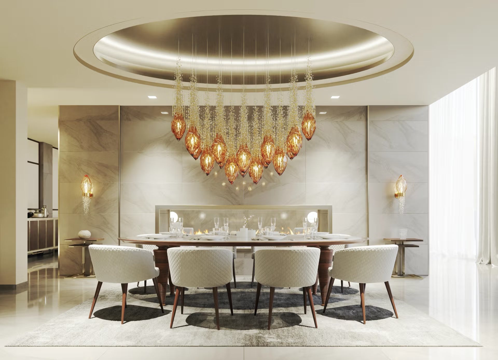 Flash Customised Commercial Chandelier - Oasislives