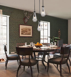 Raindrop Rod Chandelier 8" - Oasislives