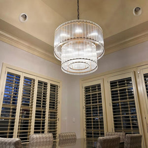 San Marcus Glass Luxury Chandelier and Sconce - Oasislives