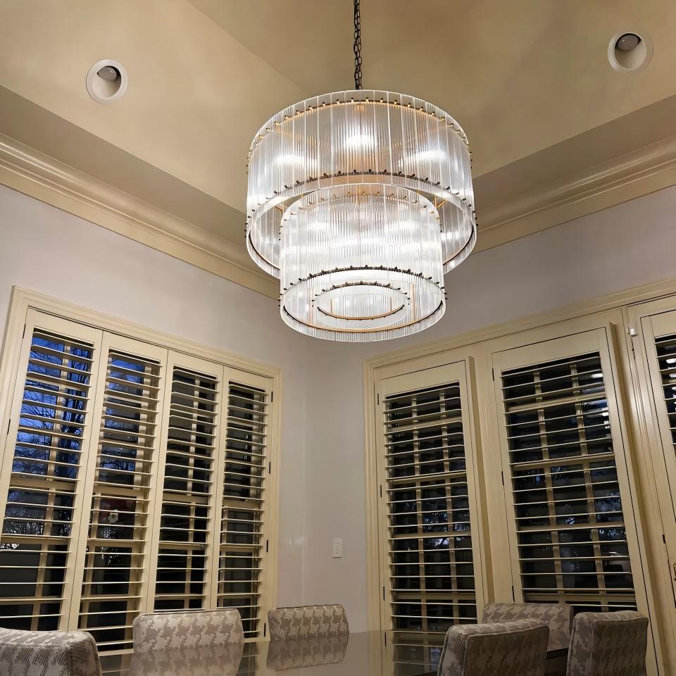 San Marcus Glass Luxury Chandelier and Sconce - Oasislives
