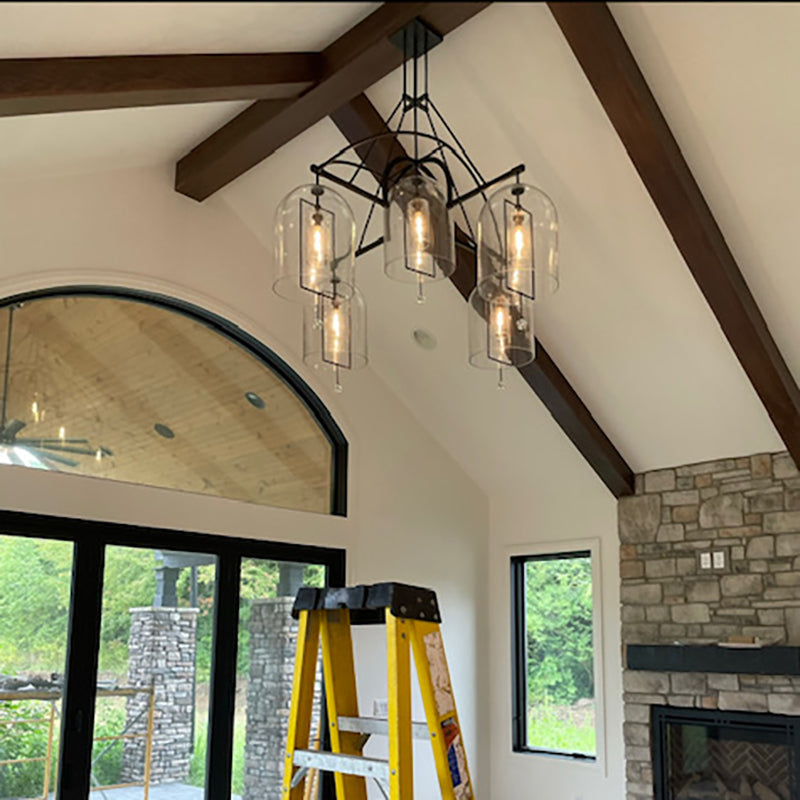 Fulcram Modern Luxury Glass Chandelier