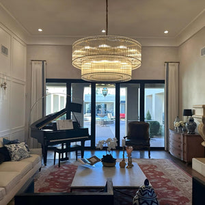 San Marcus Glass Luxury Chandelier and Sconce - Oasislives