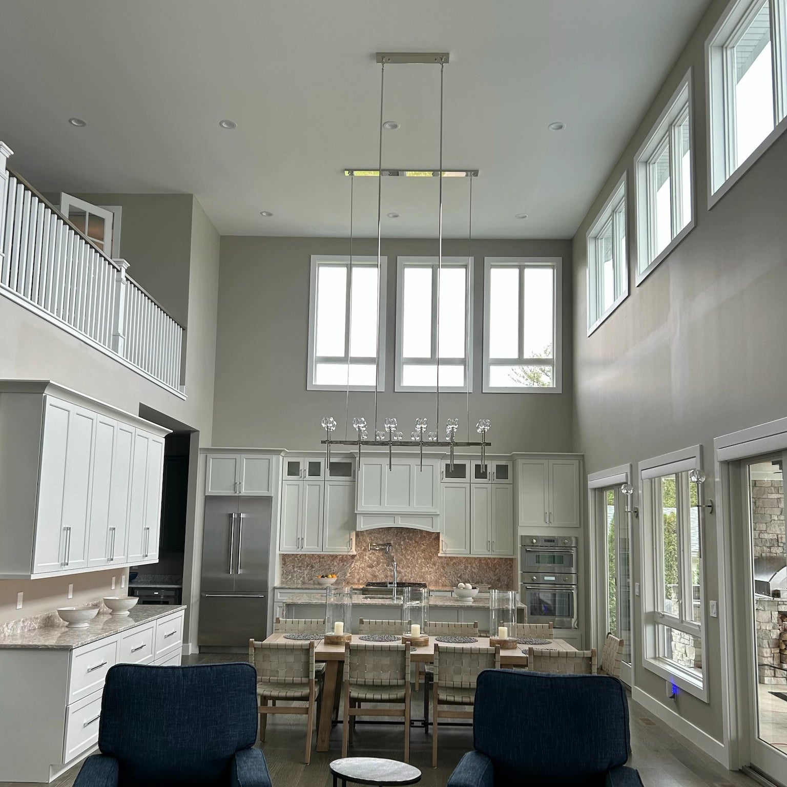 Modern Clear Crystals Ball Round Chandelier