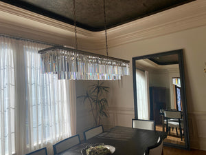 Odean Crystal Chandelier / Flushmount - Oasislives