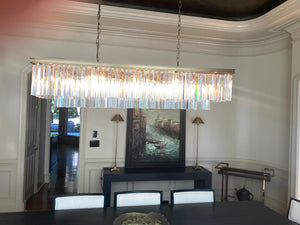Odean Crystal Chandelier / Flushmount - Oasislives