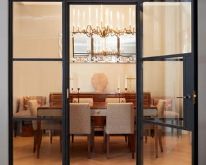 Pezzo Crystal Long Chandelier L78'' 59'' 40''