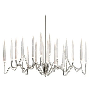 Pezzo Crystal Long Chandelier L78'' 59'' 40''