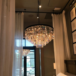 Odean Crystal Chandelier / Flushmount - Oasislives