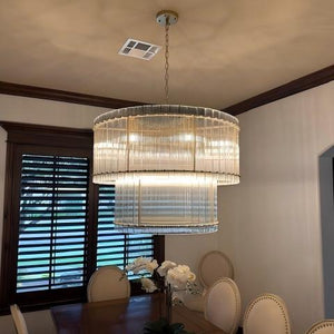 San Marcus Glass Luxury Chandelier and Sconce - Oasislives