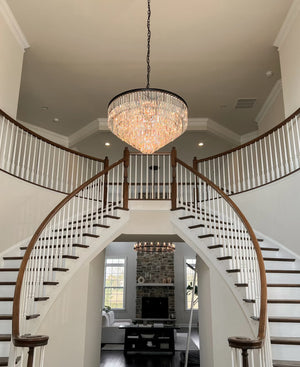 Odean Crystal Chandelier / Flushmount - Oasislives